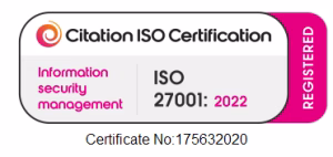 Dajon is certified compliant to the ISO 27001 standard