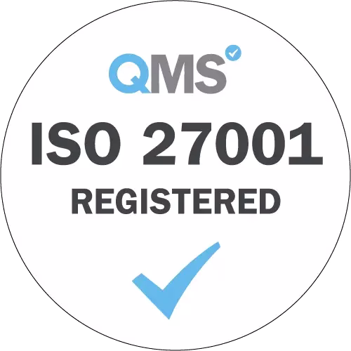 Dajon is certified compliant to the ISO 27001 standard
